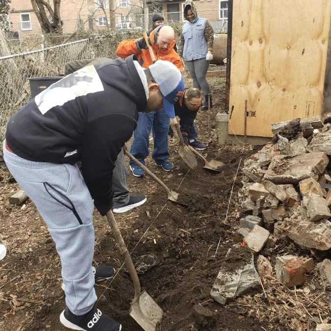 Preparing for the Youth Urban Farm