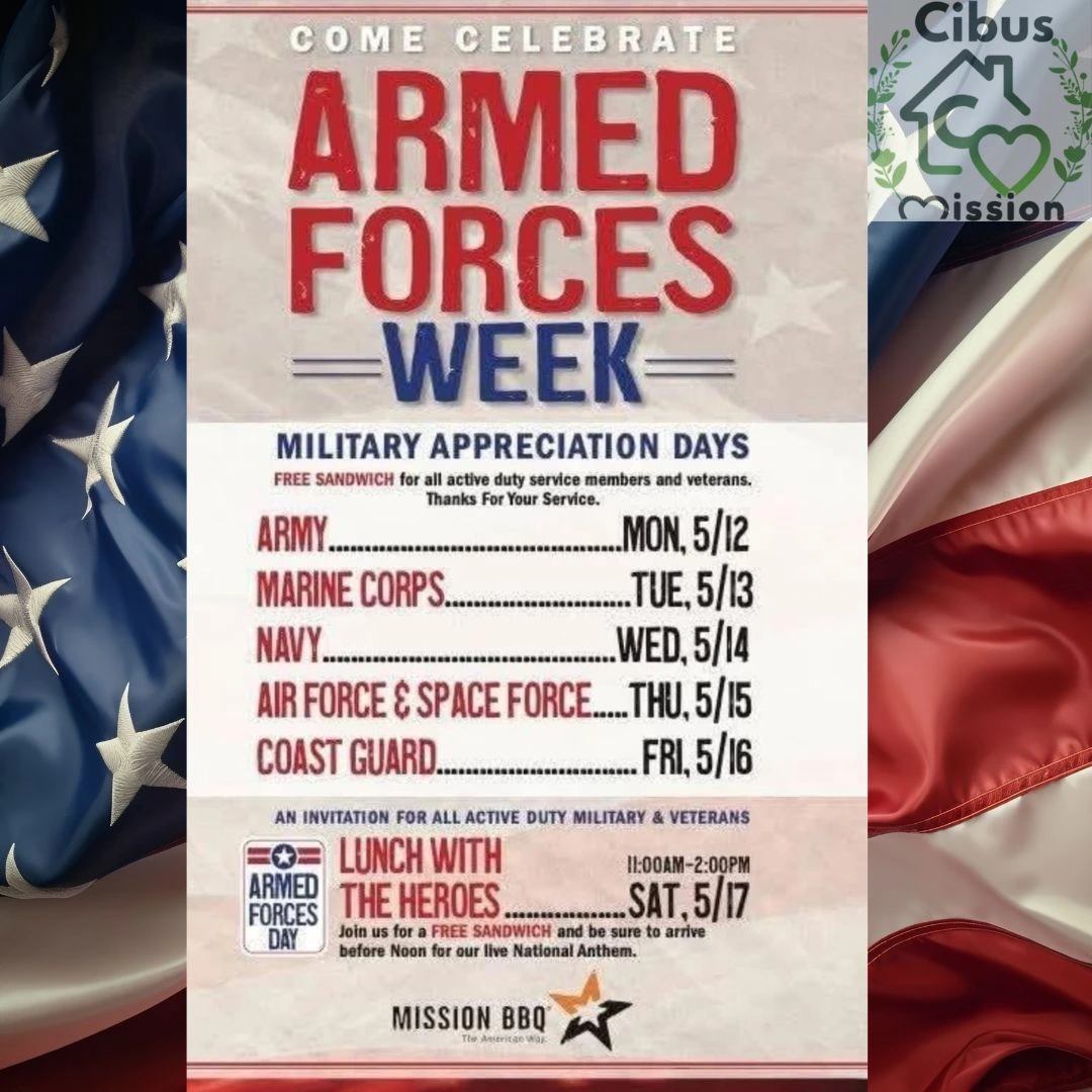 Armed Forces Week at Mission BBQ